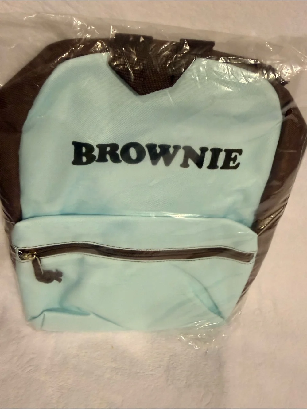 Girl Scouts Light Blue Backpack